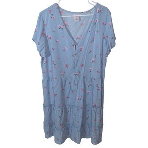 No Boundaries tiered Floral Dress